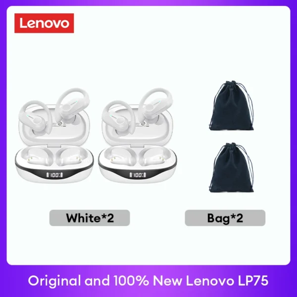 Lenovo Wireless Bluetooth Headphones with LED Display - Image 15