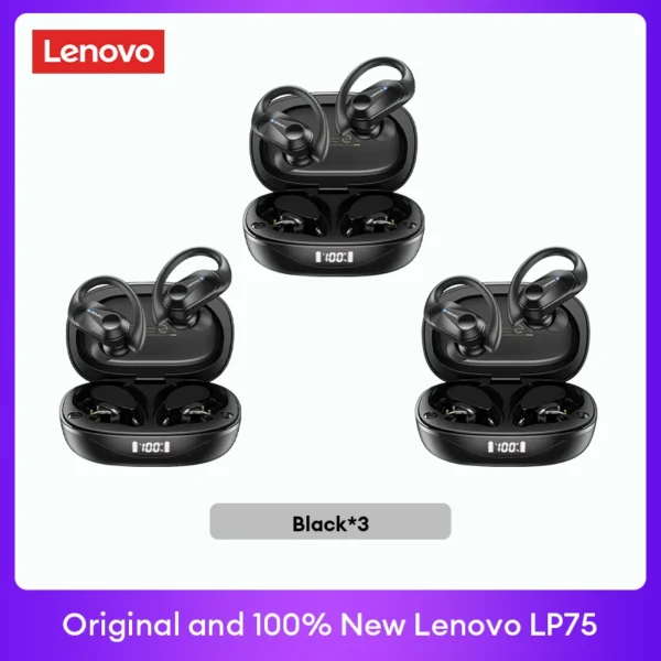 Lenovo Wireless Bluetooth Headphones with LED Display - Image 27