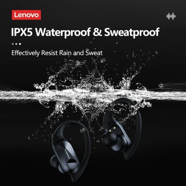 Lenovo Wireless Bluetooth Headphones with LED Display - Image 4