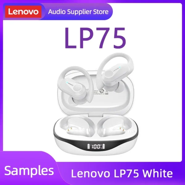 Lenovo Wireless Bluetooth Headphones with LED Display - Image 10