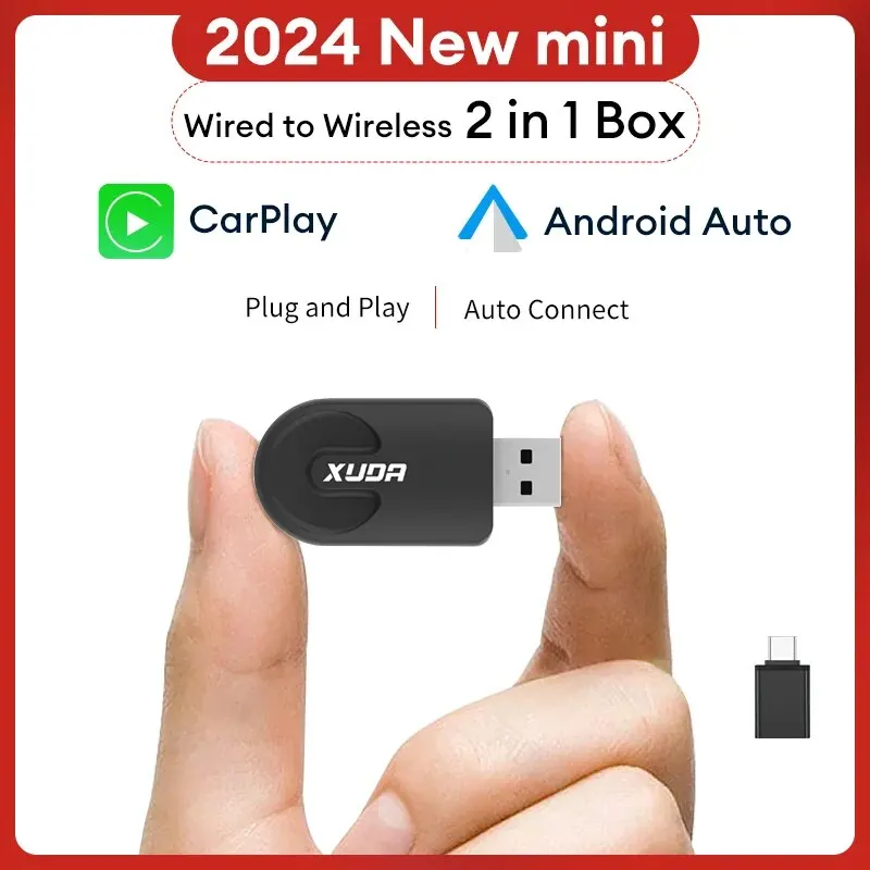 XUDA Wireless CarPlay/Android Auto Adapter