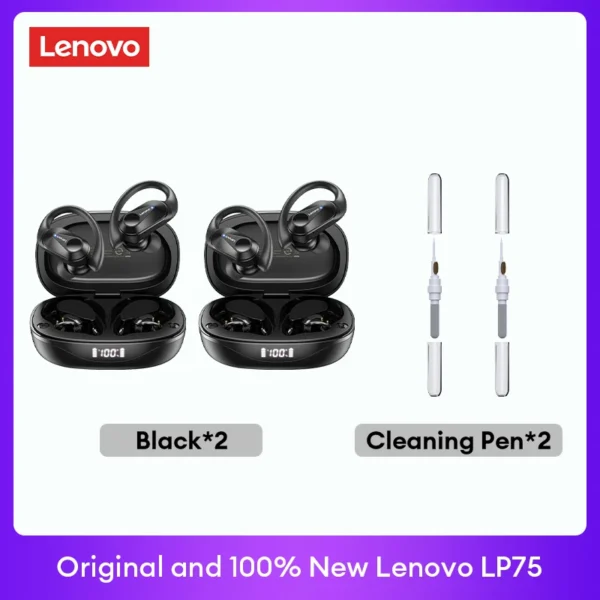 Lenovo Wireless Bluetooth Headphones with LED Display - Image 8