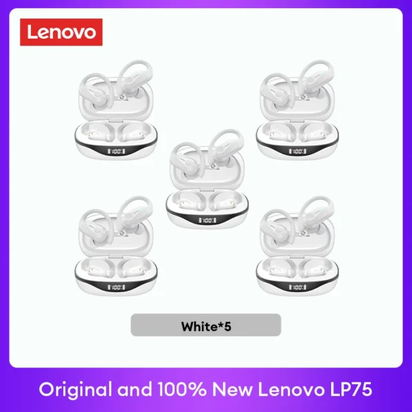 Lenovo Wireless Bluetooth Headphones with LED Display - Image 19