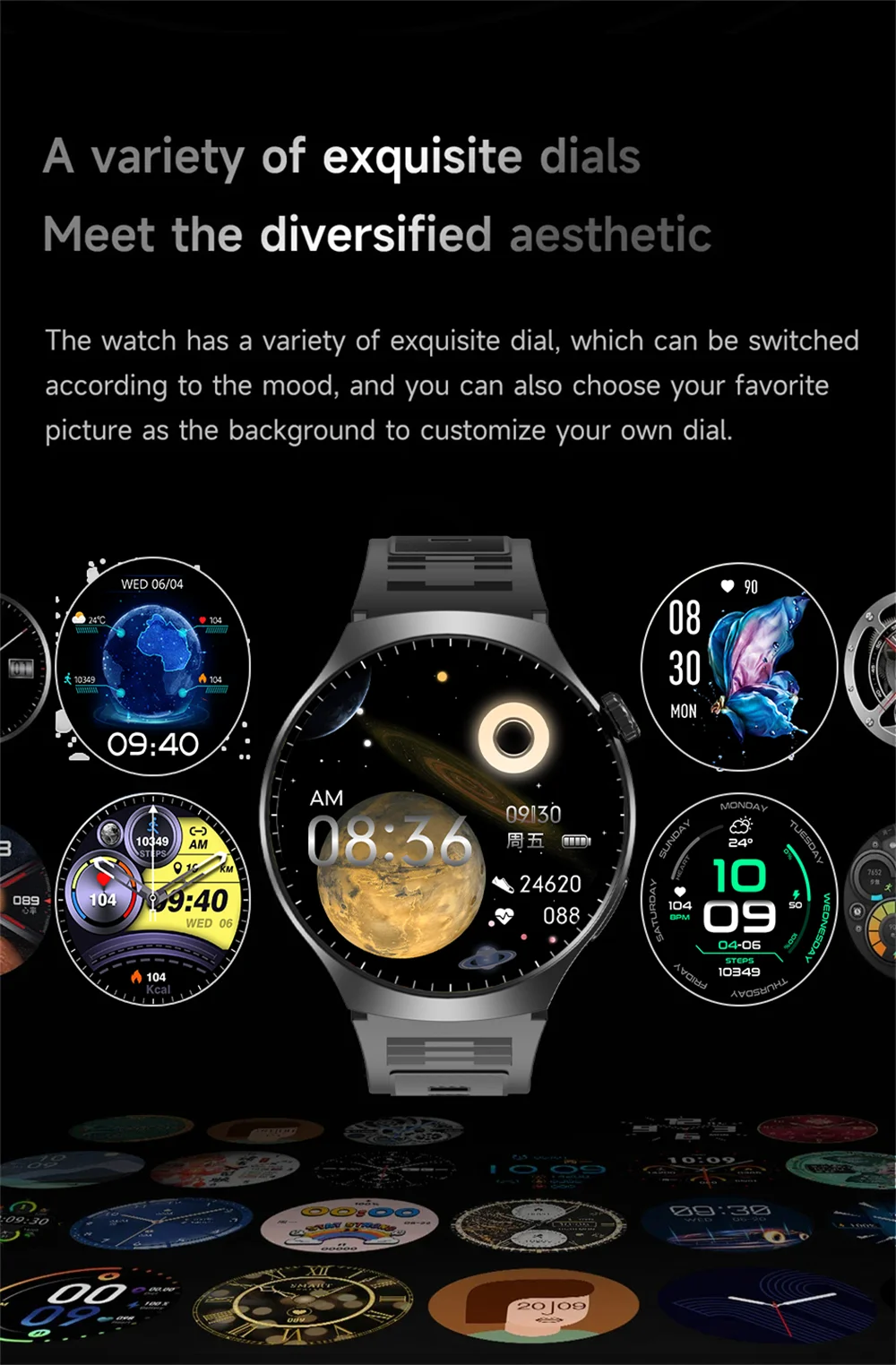 G.L Wear 2025 Men's Smartwatch – HD Display, Bluetooth Calling, Health Tracking, AI Voice Assistant & Multi-Sport Fitness Watch - Image 5