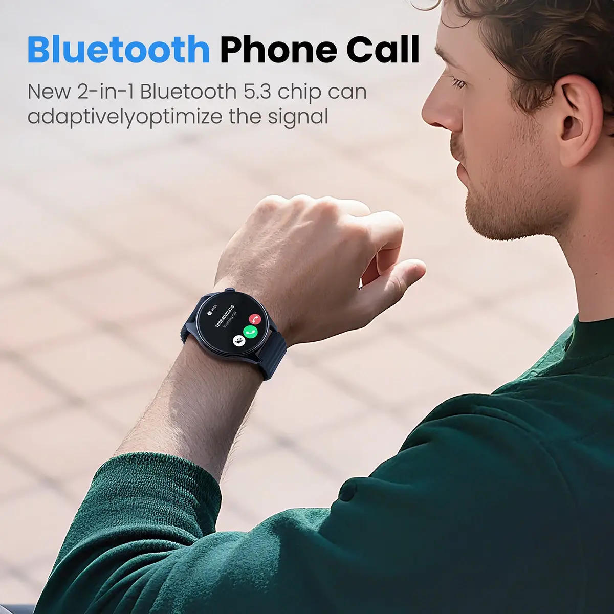 Haylou Watch 4S (HF012) GPS Smartwatch – 1.43" AMOLED Display, 5‑Satellite GPS, 120+ Sports Modes, Fitness & Health Tracker - Image 2