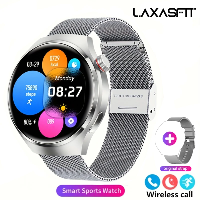 G.L Wear 2025 Men's Smartwatch – HD Display, Bluetooth Calling, Health Tracking, AI Voice Assistant & Multi-Sport Fitness Watch - Image 4