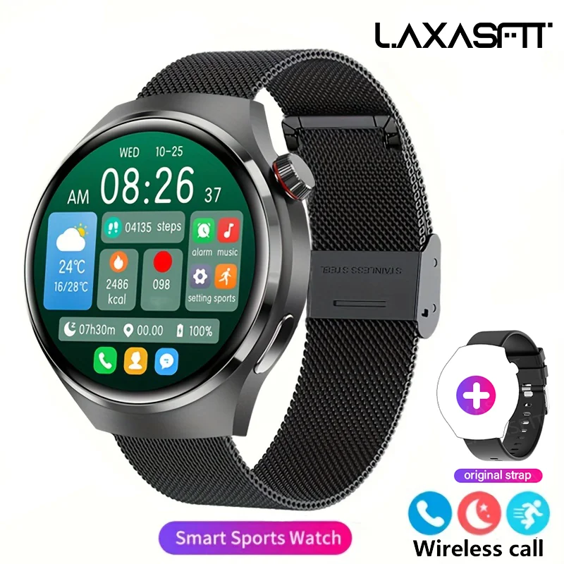 G.L Wear 2025 Men's Smartwatch – HD Display, Bluetooth Calling, Health Tracking, AI Voice Assistant & Multi-Sport Fitness Watch - Image 3